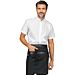 Leonidas apron with leather inserts - Isacco