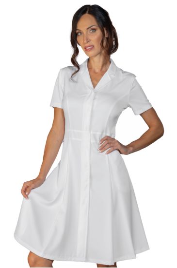 Mayflower women's dress - Isacco White