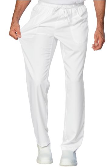 Trousers with elastic - Isacco White