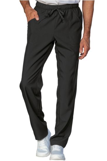 Trousers with elastic - Isacco Black