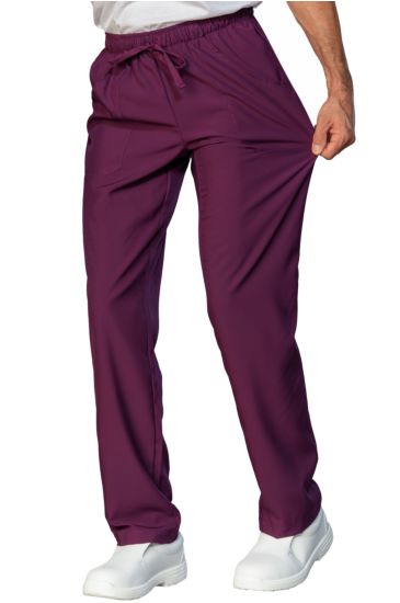 Trousers with elastic - Isacco Purple