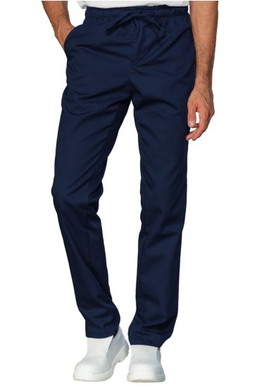 Pantalone slim zip unisex - Isacco Blu