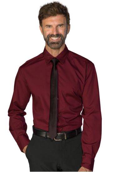 Camicia Unisex Nevada - Isacco Bordeaux