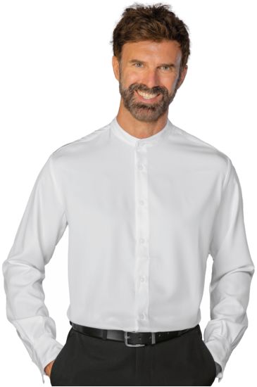 Camicia Unisex Detroit Stretch - Isacco Bianco