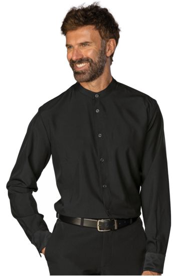 Camicia Unisex Detroit Stretch - Isacco Nero