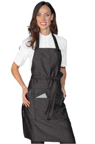 Gladiator Stone black apron - Isacco Black