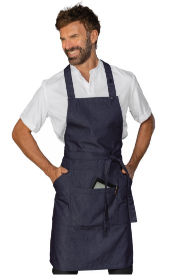 Gladiator Stone denim apron - Isacco Jeans