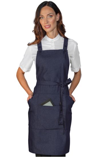 Samurai denim Stone Apron - Isacco Jeans