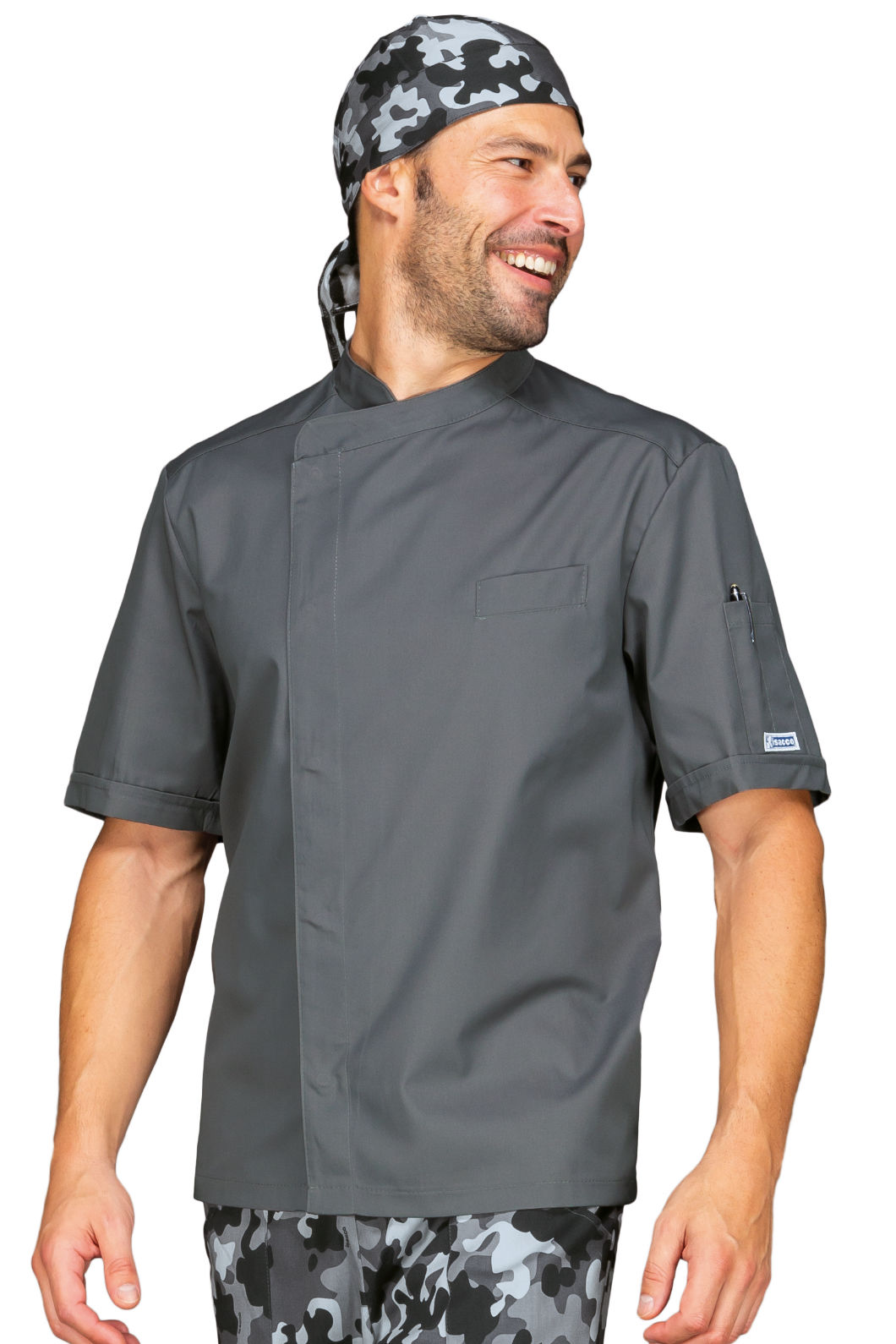 Camouflage hot sale chef jacket